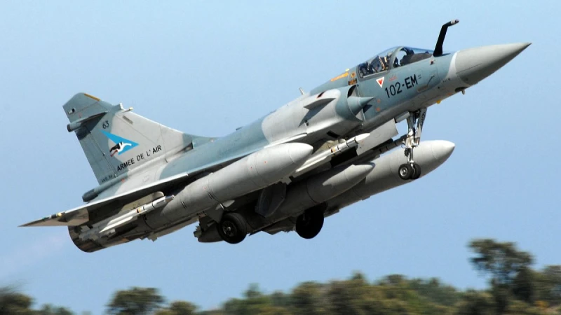 Украйна загуби изтребител Mirage-2000