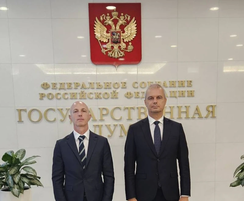 Костадин Костадинов: Проведохме редица срещи в Москва
