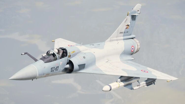 Появи се видео от катастрофата на украинския Mirage-2000