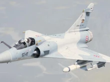 Появи се видео от катастрофата на украинския Mirage-2000
