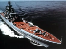 Най-големият атомен крайцер в света: Русия пусна отново на вода "Адмирал Нахимов" след 26-годишен основен ремонт