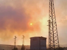 Провериха качеството на въздуха около пожара край ТЕЦ-"Бобов дол"