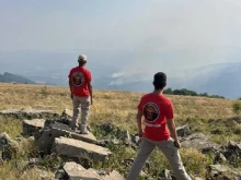 Ето го пожарa край българо-македонската граница 