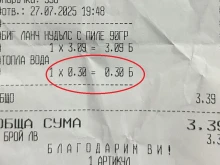 Клиентка на магазин: 30 стотинки за вода, която не е минерална?