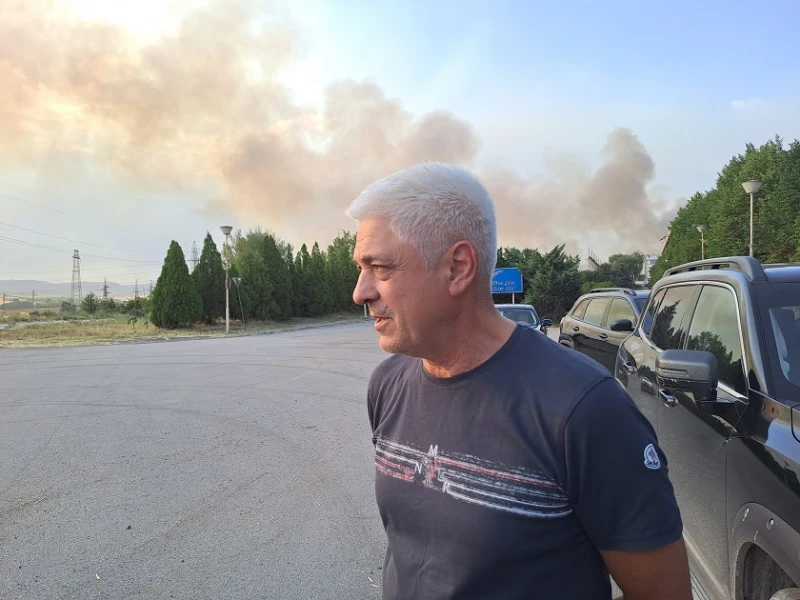 Благодарност към кюстендилските огнеборци