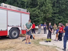 Пожарната в Смолян проведе обучение за доброволци и горски служители за реакция при пожари