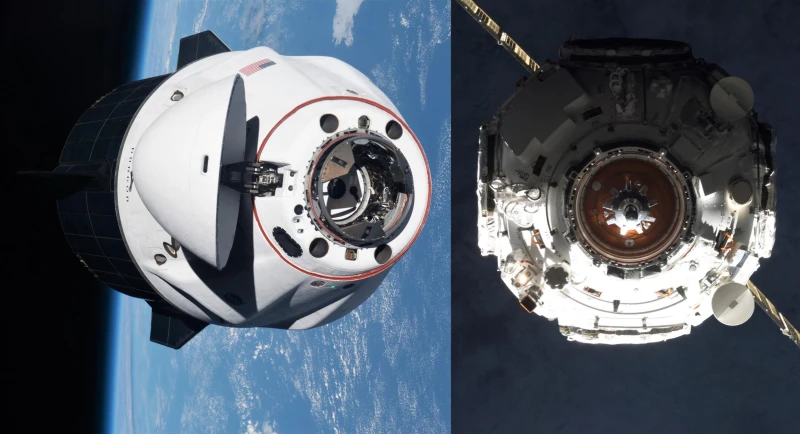 Корабът Crew Dragon на НАСА, с руския космонавт Олег Платонов на борда, се скачи с МКС