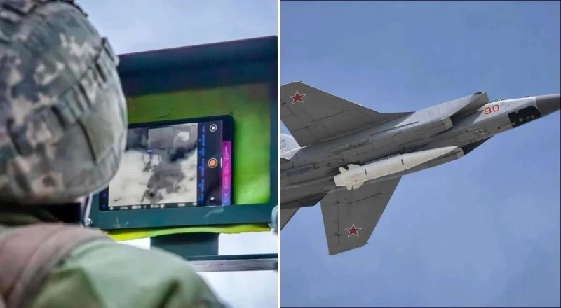Русия изстреля ракета "Кинжал" по Украйна