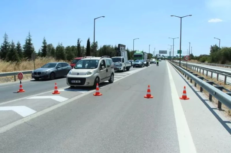 Пожар затвори Европейската магистрала към Капитан Андреево