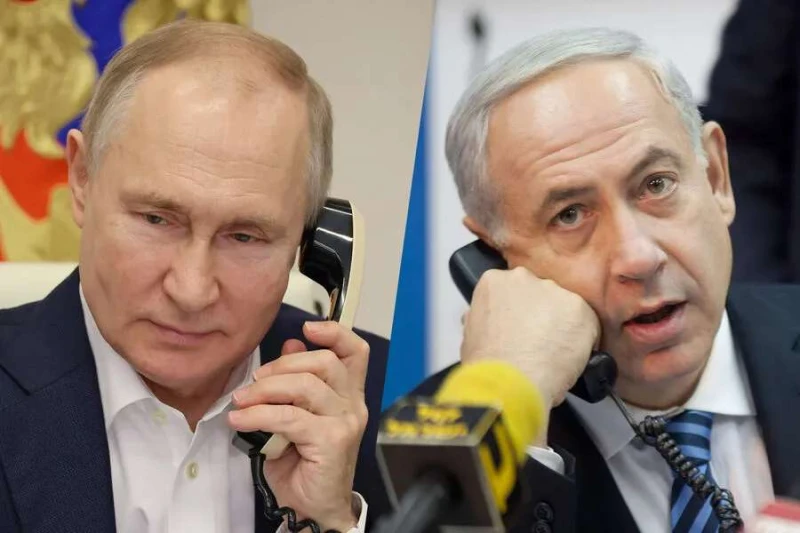 Путин разговаря с Нетаняху по телефона