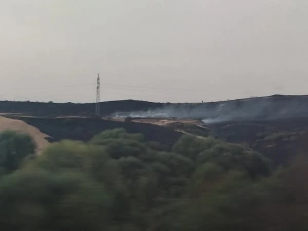 Големият пожар край Карнобат е потушен