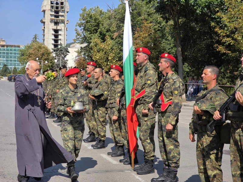 Български войници заминават на мисия на НАТО в Косово