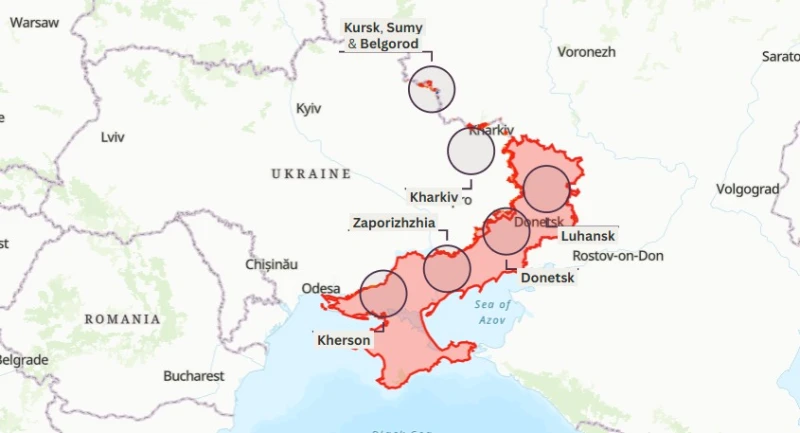 Newsweek: Как Русия и Украйна могат да разменят територии, за да сложат край на войната