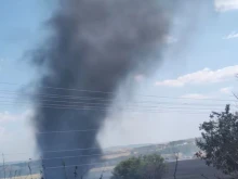 Огромен пожар в Шумен