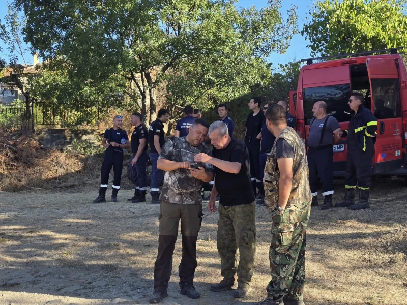 Пожарът в Сунгурларско е локализиран, има три активни огнища