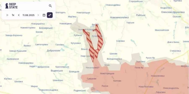 Самус: Руското настъпление в района на Добропиле не е пробив, а инфилтрация