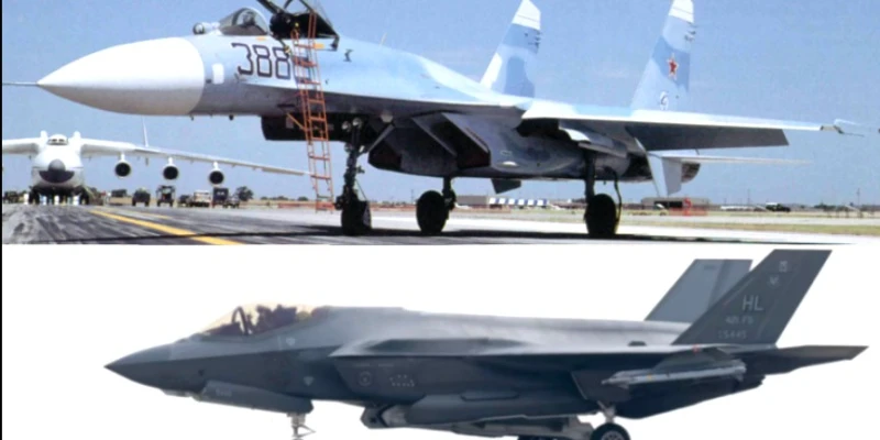 MWM: За първи път италиански F-35 се сблъскват с руски изтребители Су-27 и Су-24М над Източна Европа 