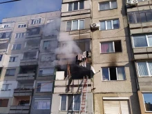 Апартамент пламна в Кюстендил