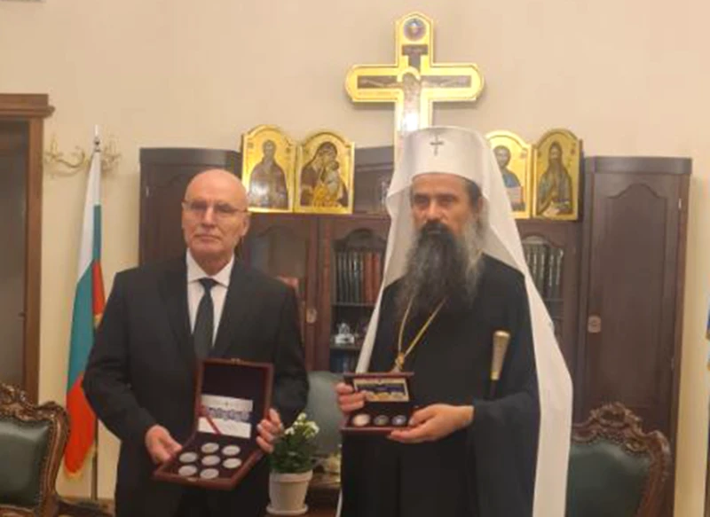 Патриархът благослови шефа на БНБ