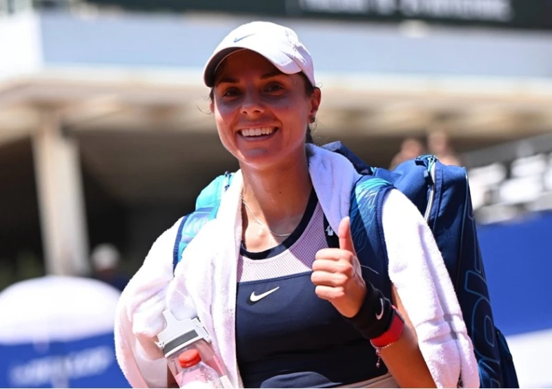 Томова даде само три гейма на първата си съперничка на US Open