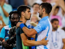 Карлос Алкарас и Новак Джокович в една половина на US Open