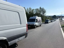 Катастрофа блокира изхода на Монтана в посока Враца