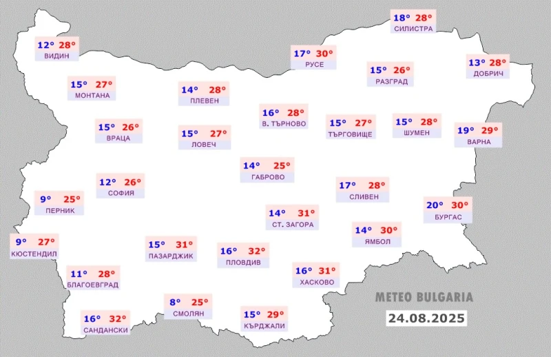 ��teo Bulgaria: ��������� ����� 12� � 18��