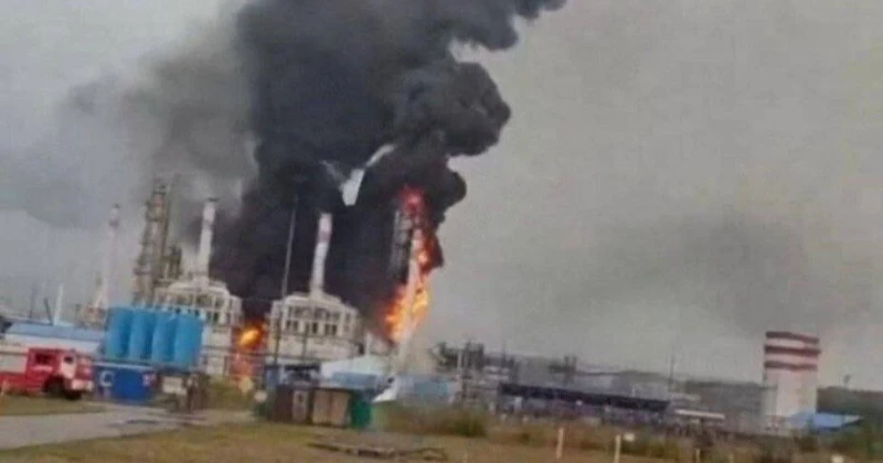 OSINT: Дронове атакуваха газов терминал в Уст-Луга в Русия, има критични щети