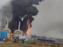 OSINT: Дронове атакуваха газов терминал в Уст-Луга в Русия, има критични щети