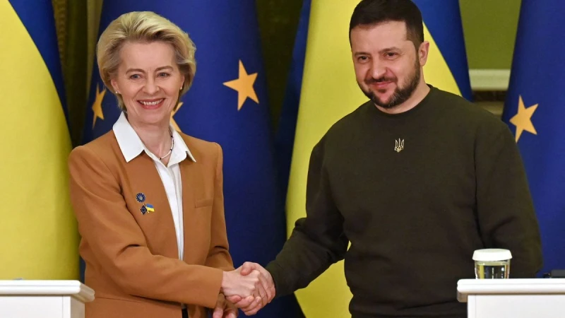 Фон дер Лайен поздрави украинците за Деня на независимостта: Свободна Украйна е свободна Европа