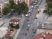 Затруднено е движението около Централна гара Пловдив