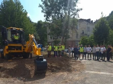 Започна благоустрояване на централната част на Рудозем за над 1 млн. лв.
