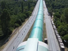 Напредват ремонтните дейности по моста над р. "Въртопо", възложен от "Метрополитен" 
