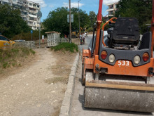 Тече ремонт в този район на Варна: Не спирайте, за да не пречите