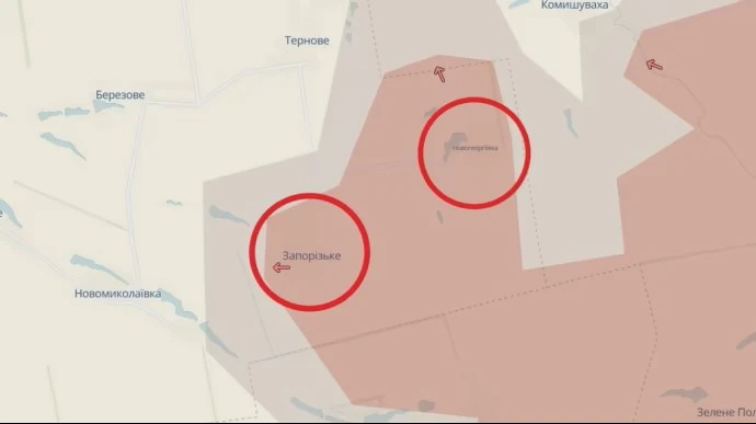 DeepState: Руснаците превзеха първите две села в Днепропетровска област