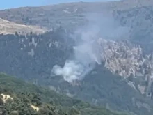 Пожар високо в Рила