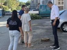 Зам.-кметът Радостин Танев извърши проверка по сигнал за неправомерно изрязани дървета в Стара Загора