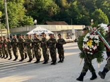 Военнослужещи от 101-ви Алпийски полк почетоха паметта на загиналите във войните от село Михалково