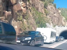 Брутално задръстване преди и в Кресненското дефиле в посока Гърция