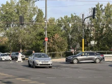 Катастрофа затруднява движението по бул. "Сливница" в София 