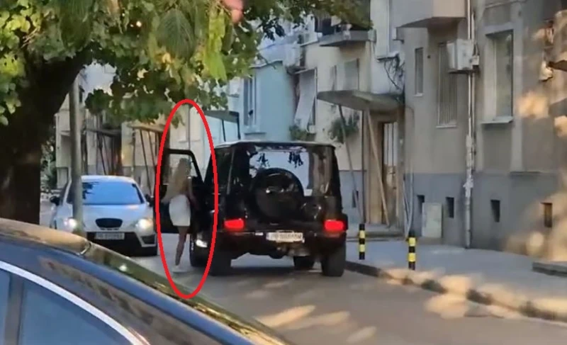 Очевидец: Мутреса с мегаскъп джип плаши с полиция