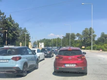 Огромно задръстване към България на на ГКПП "Кулата"