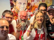 Макс Верстапен отпразнува по интересен начин победата в "Монца"
