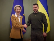 Зеленски проведе телефонен разговор с Урсула Фон дер Лайен
