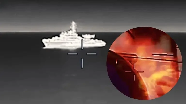 ГРУ удари кораб на руския Черноморски флот край Новоросийск