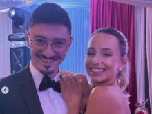 Всички бивши на Антоанет Пепе на сватбата й с Иво Карамански