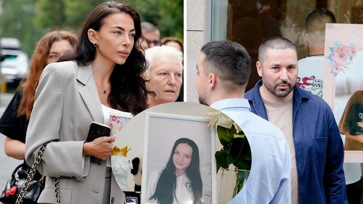 Почернената майка на Сияна се появи за пръв път публично след трагичния инцидент