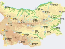 Meteo Balkans: Времето на 15 септември ще се определя от преминаващо смущение