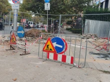 Строеж на нова сграда затруднява движението на пешеходци и колоездачи в Пловдив