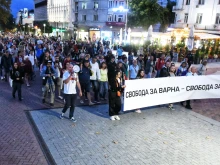 Пореден протест срещу задържането на кмета Коцев във Варна